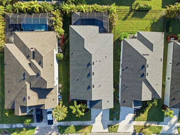 a view of an outdoor space and a yard
