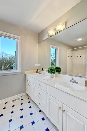 an empty room with wooden floor