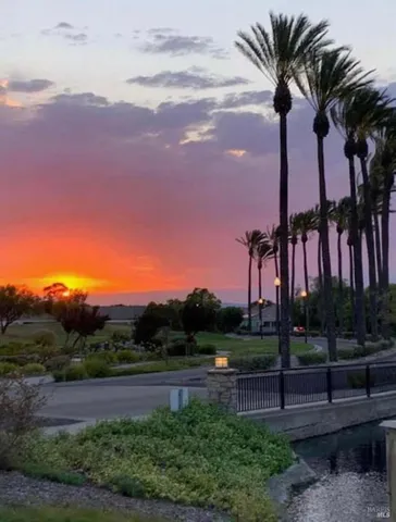 a view of outdoor space and city view