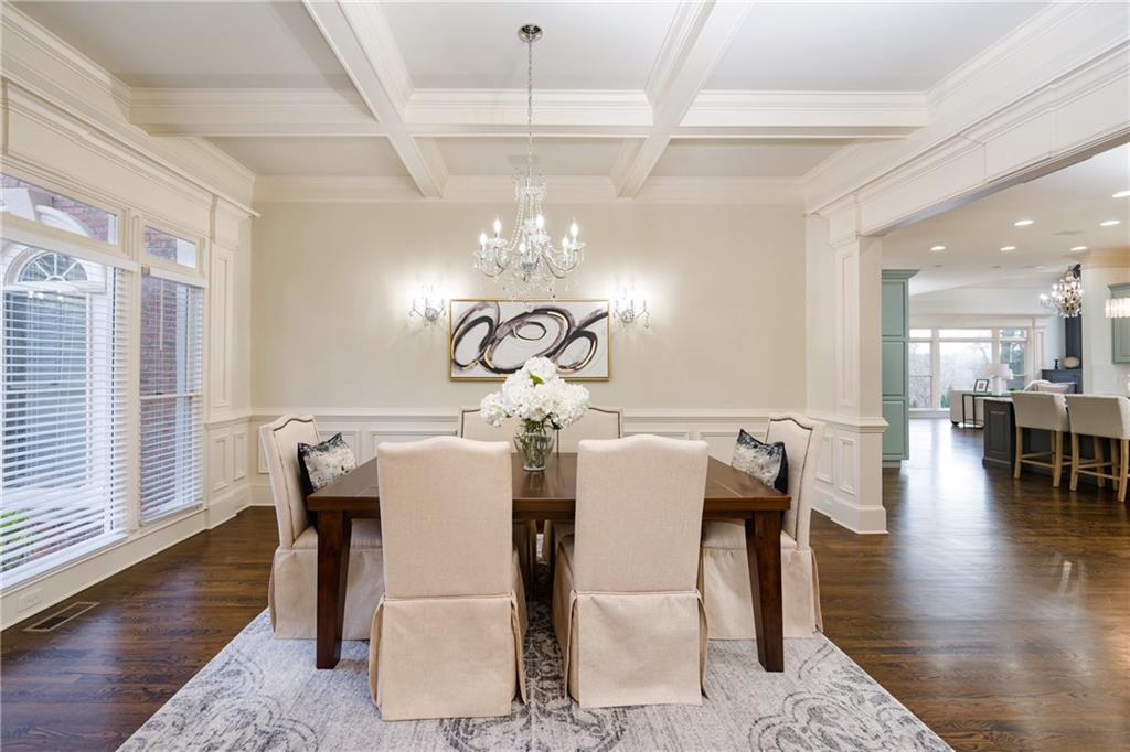 2760 Sugarloaf Club Drive Duluth, GA 30097 - Photo 13 of 67 a view of a dining room with furniture window and wooden floor
