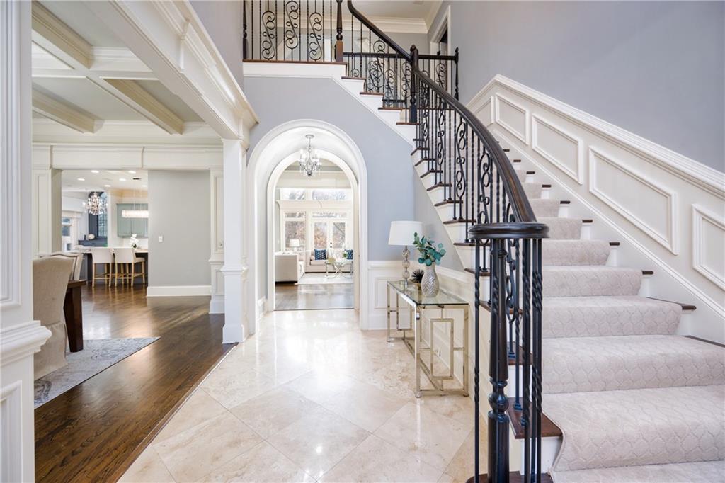 2760 Sugarloaf Club Drive Duluth, GA 30097 - Photo 10 of 67 a view of entryway and hall with wooden floor