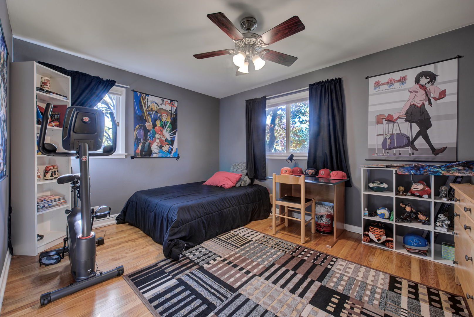 1251 Kenton Road Deerfield, IL 60015 - Photo 18 of 36 a bedroom with furniture and a chandelier