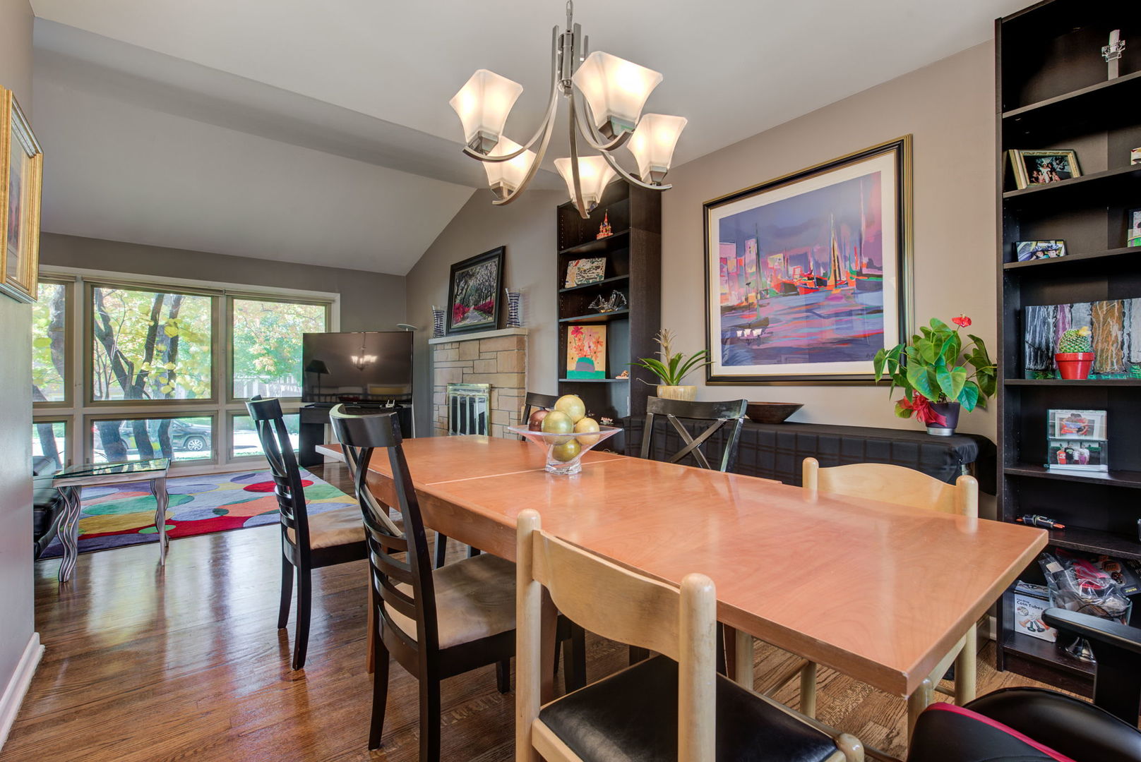 1251 Kenton Road Deerfield, IL 60015 - Photo 6 of 36 a view of a dining room with furniture window and wooden floor