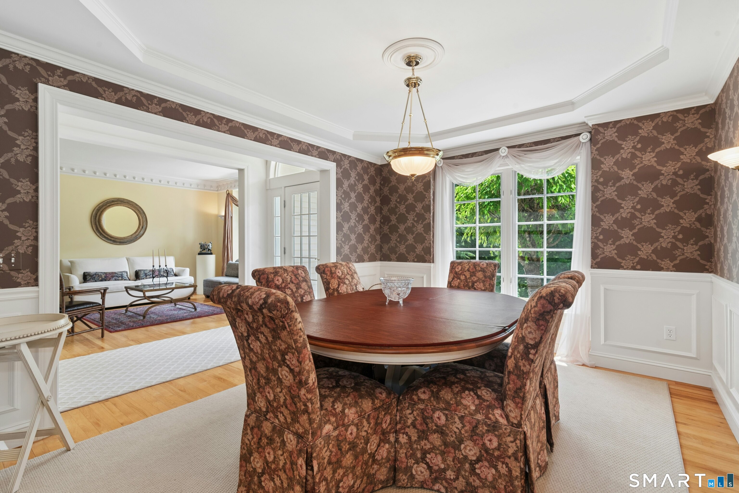 17 D Butterfield Road Newtown, CT 06470 - Photo 10 of 34 Formal Dining Room with Tray Ceiling