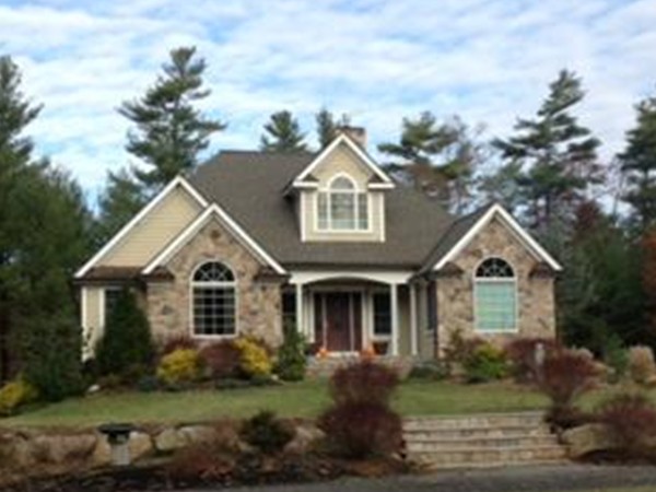 222 Perry Hill Road Acushnet, MA 02743 - Photo 2 of 13 a front view of a house with a yard