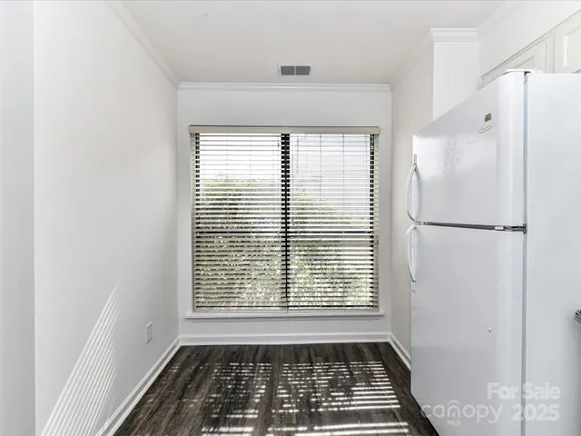 a view of a room with window