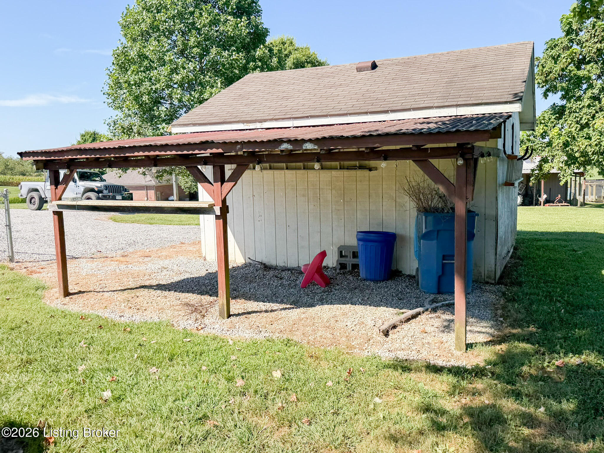 800 McCormack Road Waddy, KY 40076 - Photo 43 of 47 16X16 Building with 10' Shed