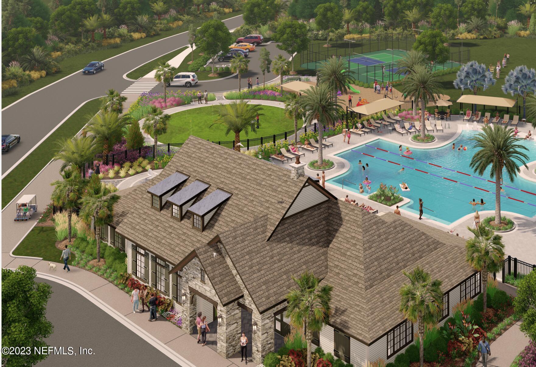 233 Bermudez Way St. Augustine, FL 32095 - Photo 9 of 12 an aerial view of a house with outdoor space