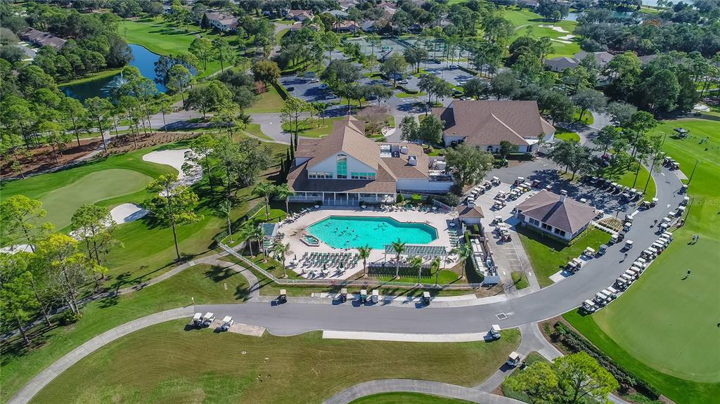 2420 Rolling View Drive Spring Hill, FL 34606 - Photo 60 of 62 an aerial view of a house with outdoor space