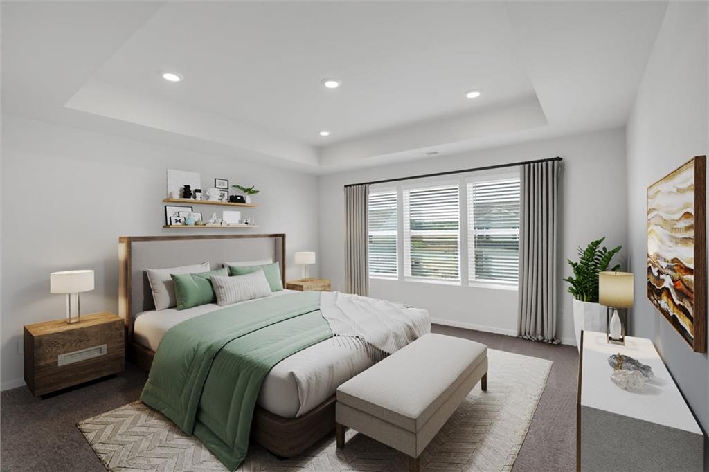 117 Lavender Circle Calhoun, GA 30701 - Photo 5 of 29 a bedroom with a bed and a couch