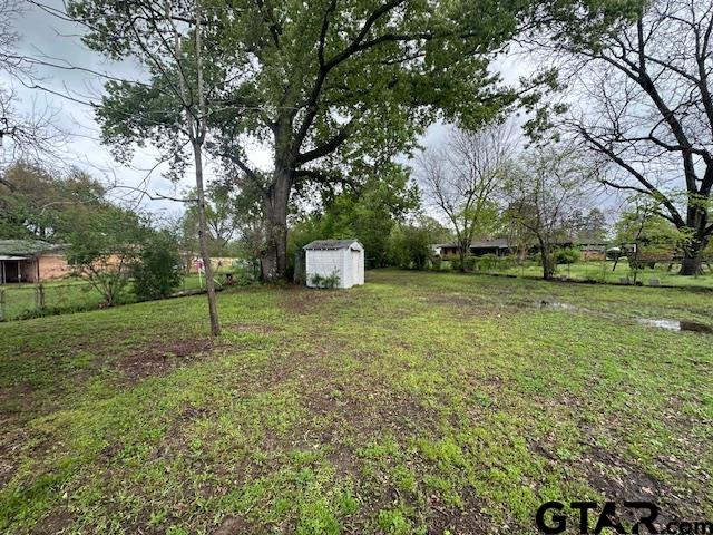 3023 Mistletoe Circle Tyler, TX 75701 - Photo 11 of 14 a backyard of a house with lots of green space