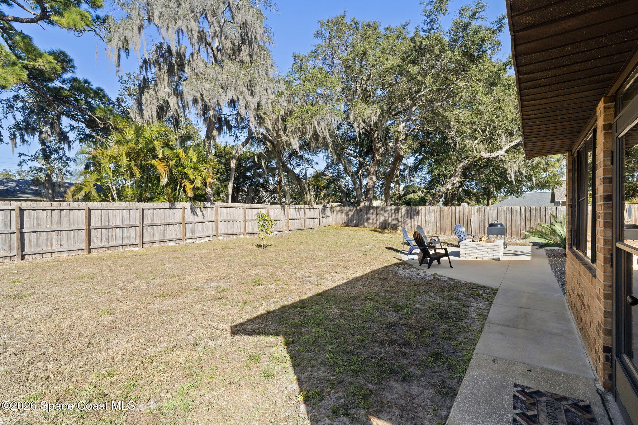 4550 Piedras Street Cocoa, FL 32927 - Photo 52 of 53 a view of a backyard of the house