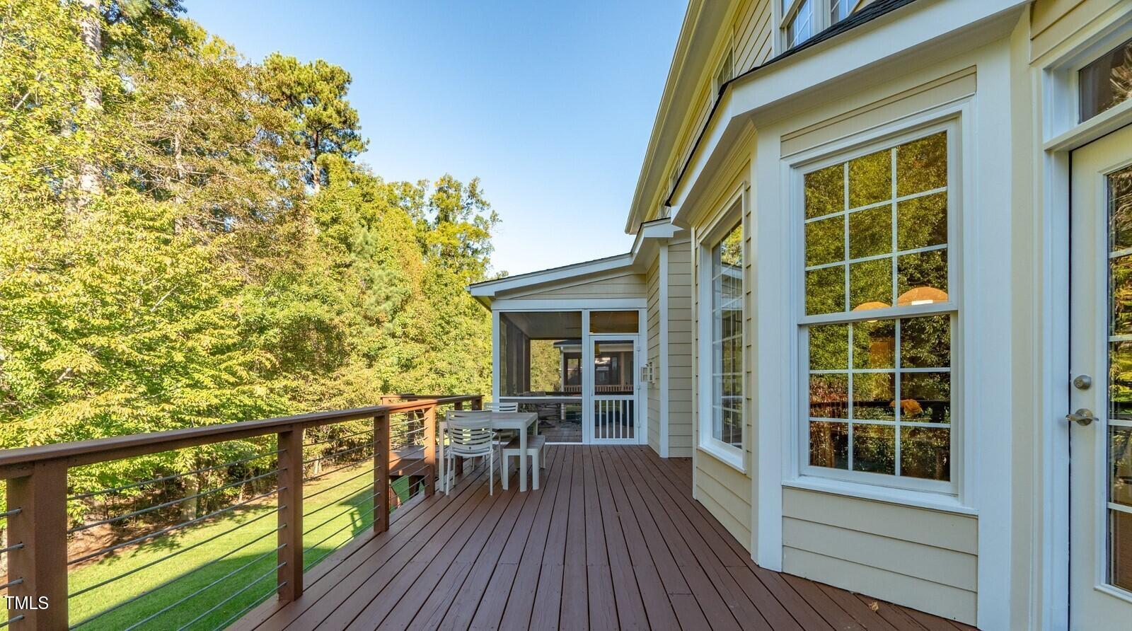 4211 Forest Edge Trail Durham, NC 27705 - Photo 23 of 62 a view of balcony with furniture