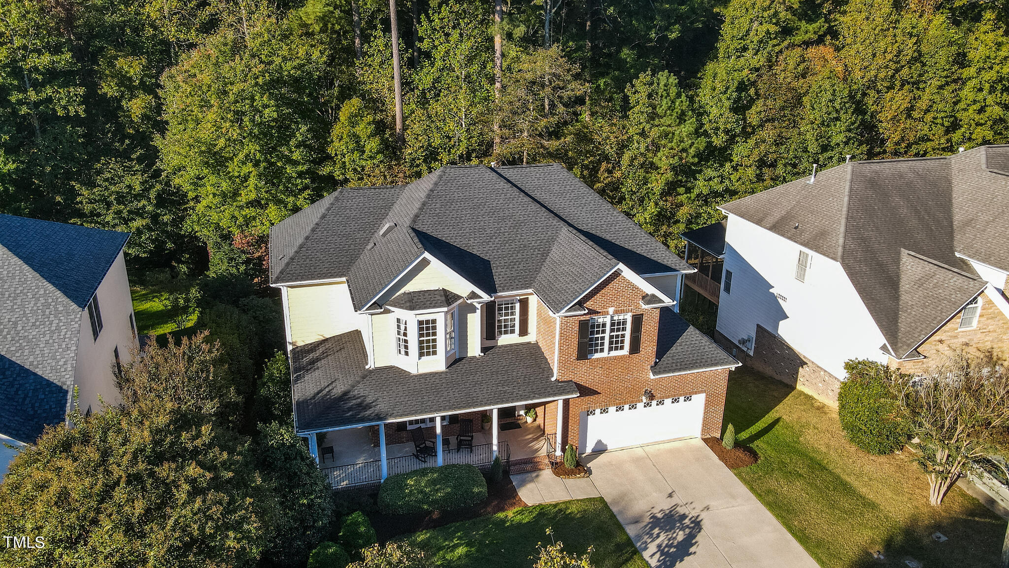 4211 Forest Edge Trail Durham, NC 27705 - Photo 3 of 62 an aerial view of a house