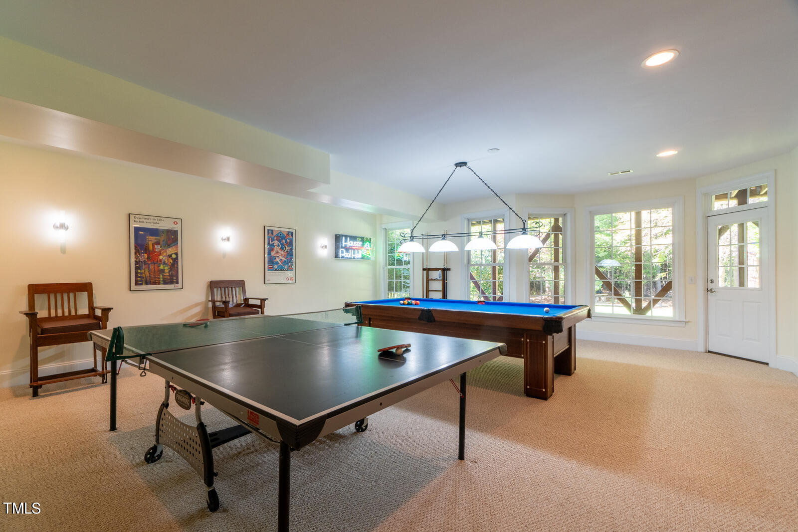 4211 Forest Edge Trail Durham, NC 27705 - Photo 49 of 62 4211 Forest Edge game room showing both