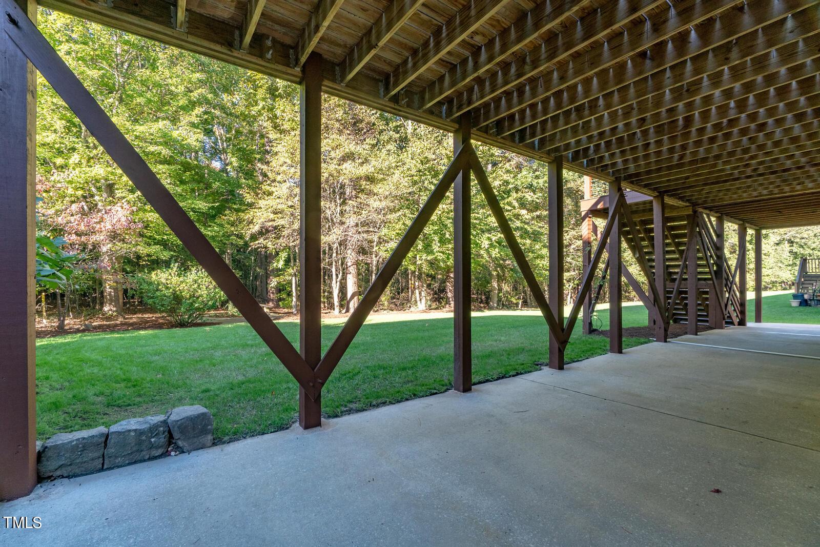 4211 Forest Edge Trail Durham, NC 27705 - Photo 61 of 62 4211 Forest Edge back patio