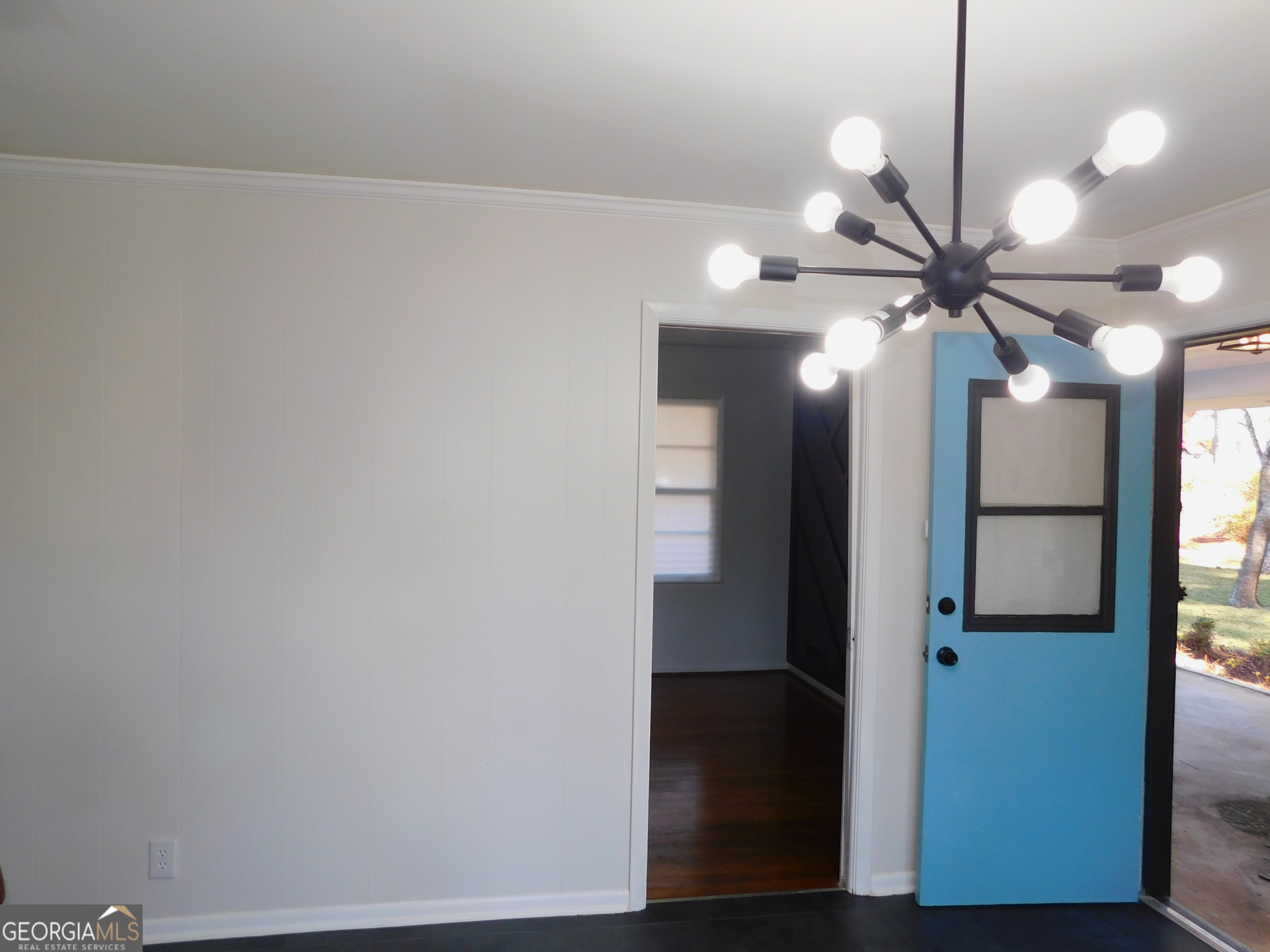 4371 Aldergate Drive Decatur, GA 30035 - Photo 16 of 37 a view of a hallway with a chandelier