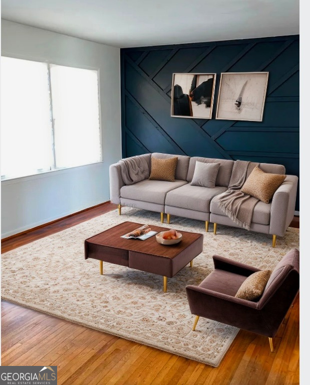 4371 Aldergate Drive Decatur, GA 30035 - Photo 6 of 37 a living room with furniture and a rug