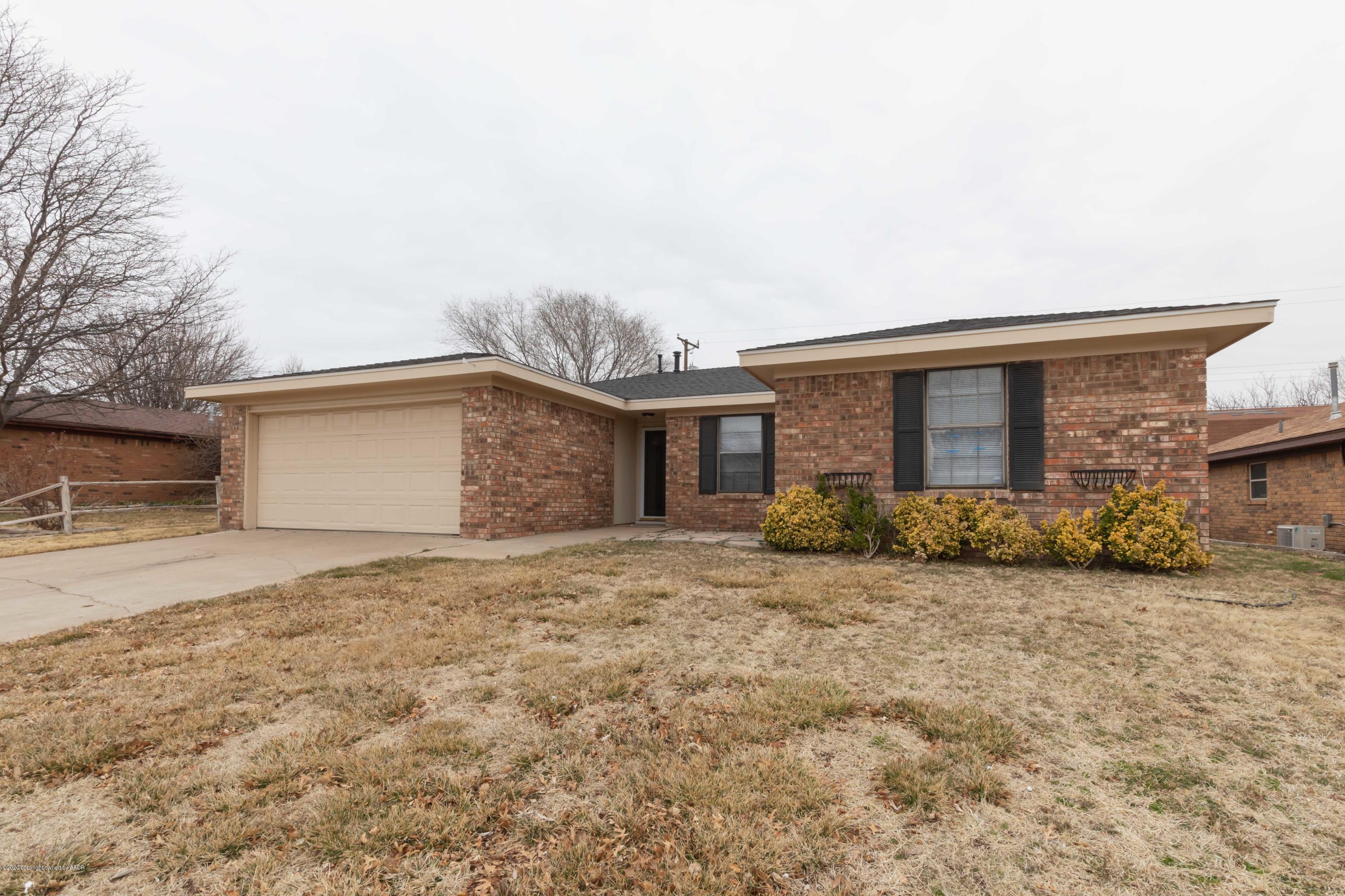 5719 South Fannin Street Amarillo, TX 79110 - Photo 2 of 39 FRONT VIEW 2