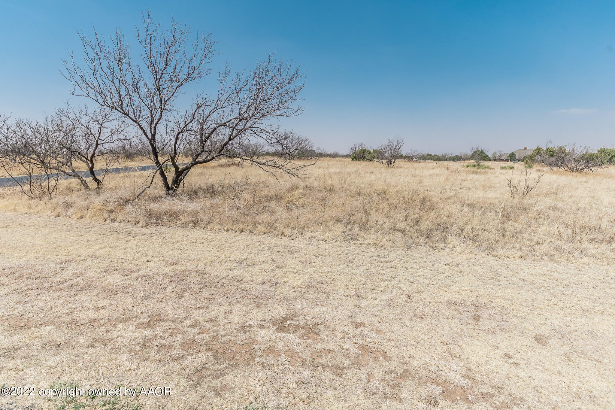327 Lake Ridge Road Canyon, TX 79015 - Photo 31 of 31 a view of yard covered with snow