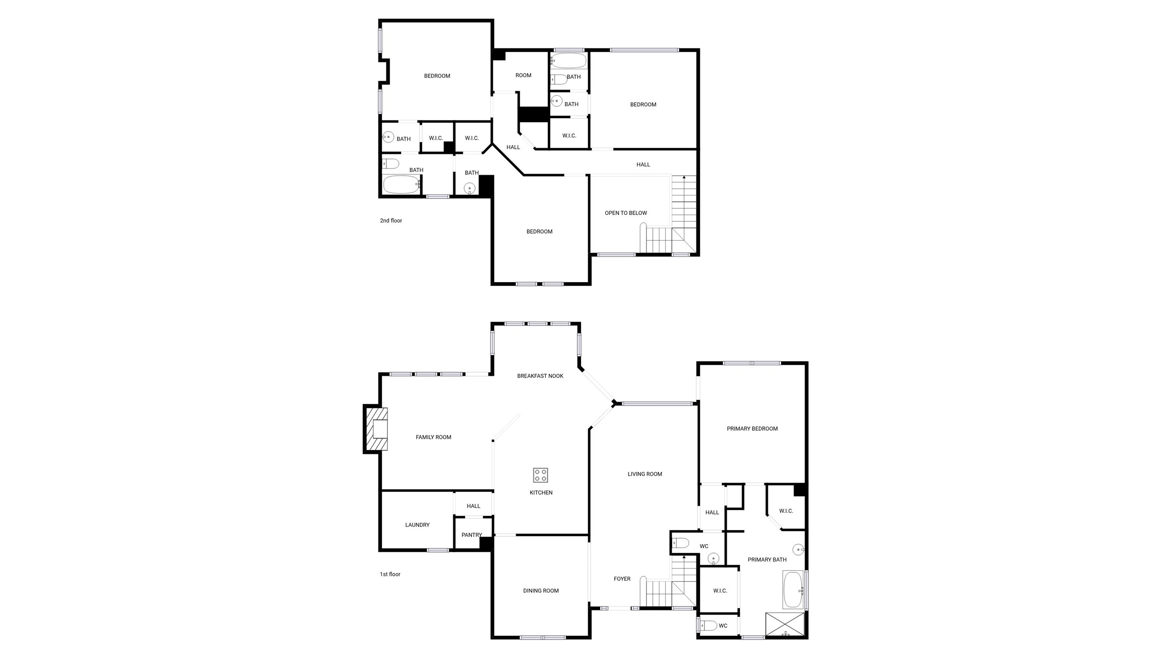 6107 Hampton Way Court Spring, TX 77389 - Photo 22 of 22 a picture of floor plan