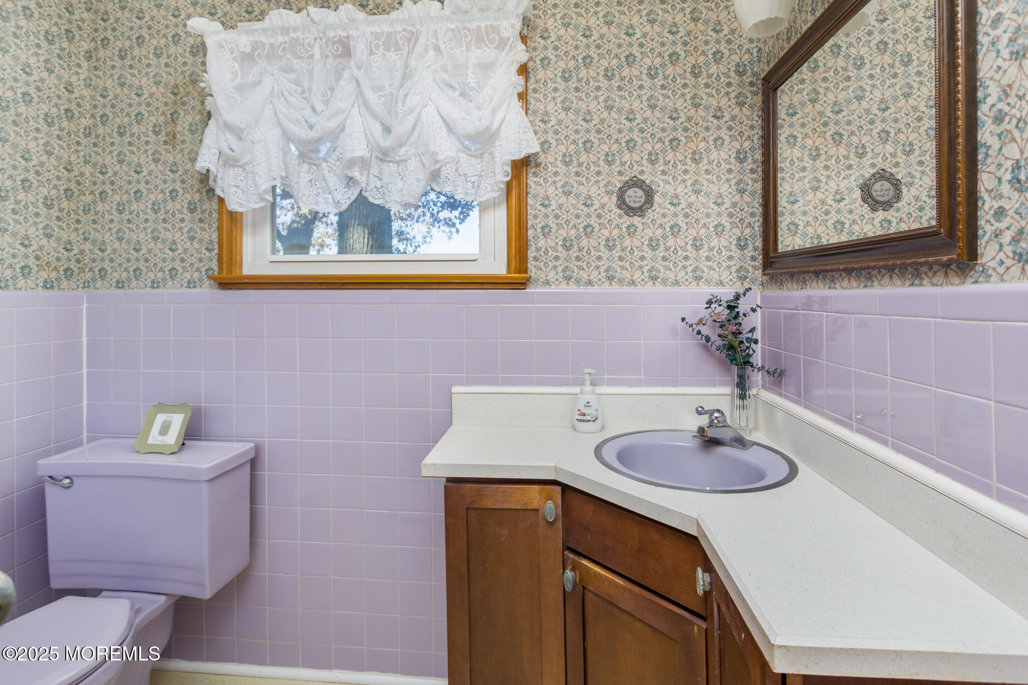 193 Burlington Path Road Cream Ridge, NJ 08514 - Photo 27 of 51 a bathroom with a sink and a mirror with toilet