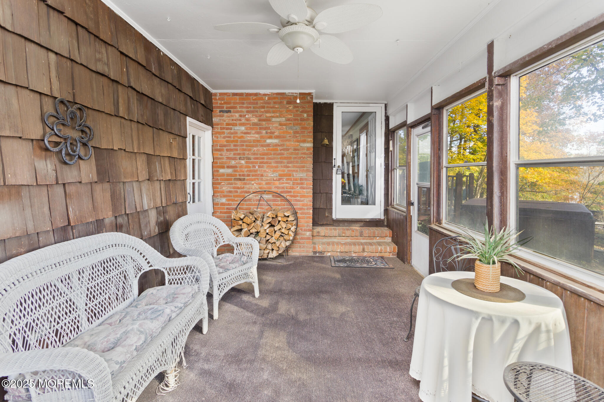 193 Burlington Path Road Cream Ridge, NJ 08514 - Photo 30 of 51 a bedroom with furniture and large windows