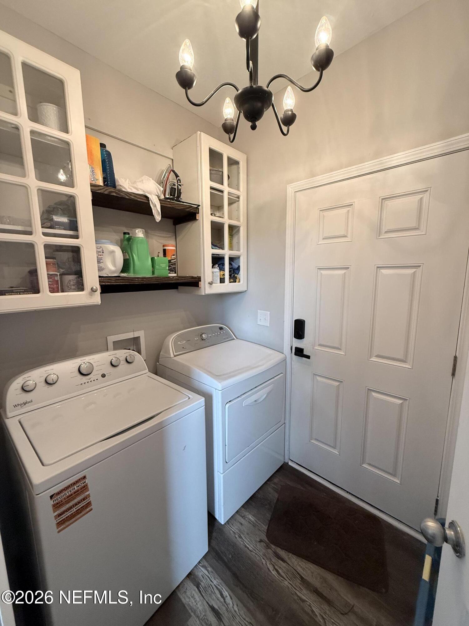 204 Comer Road Palatka, FL 32177 - Photo 3 of 15 a utility room with dryer and washer