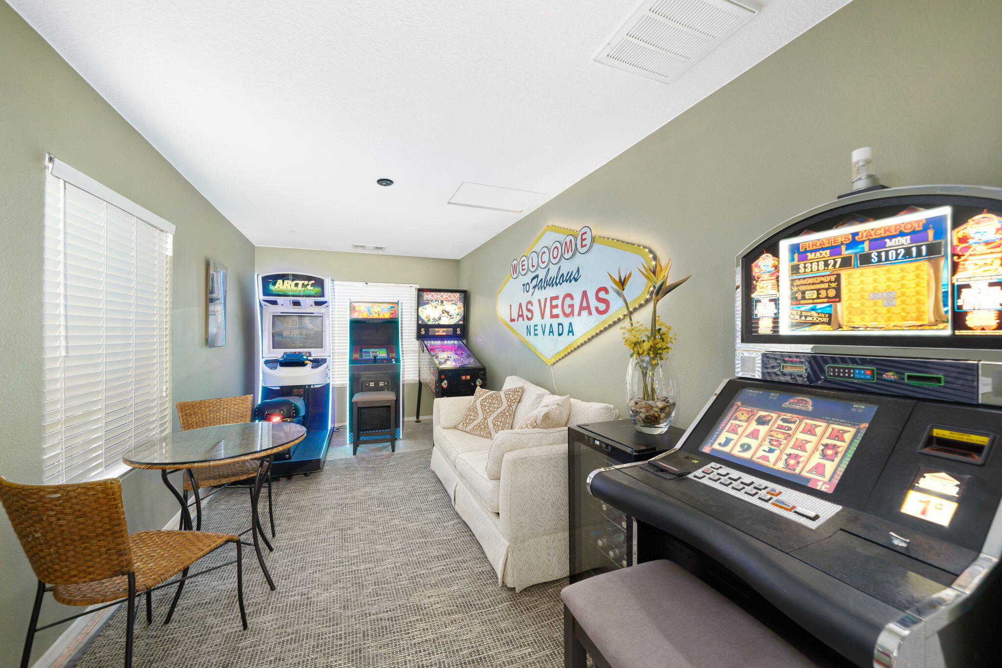 83258 Brighton Crest Drive Indio, CA 92203 - Photo 43 of 69 a living room with furniture and a flat screen tv