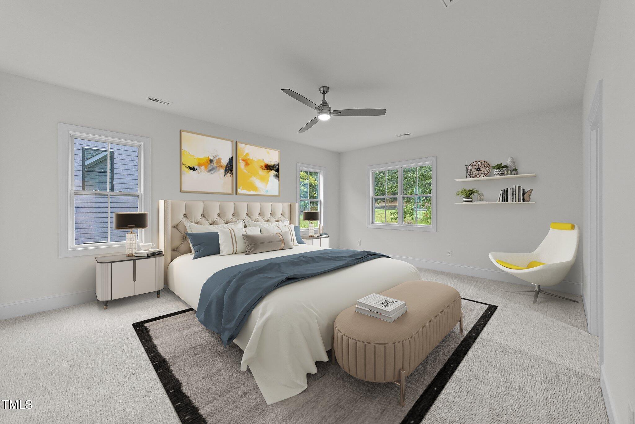 12912 Grey Willow Drive Raleigh, NC 27613 - Photo 26 of 49 55-web-or-mls-Master Bedroom