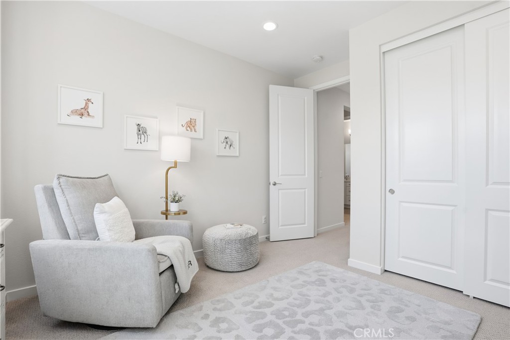 22 Jarano Street Rancho Mission Viejo, CA 92694 - Photo 33 of 75 a living room with furniture and a walk in closet