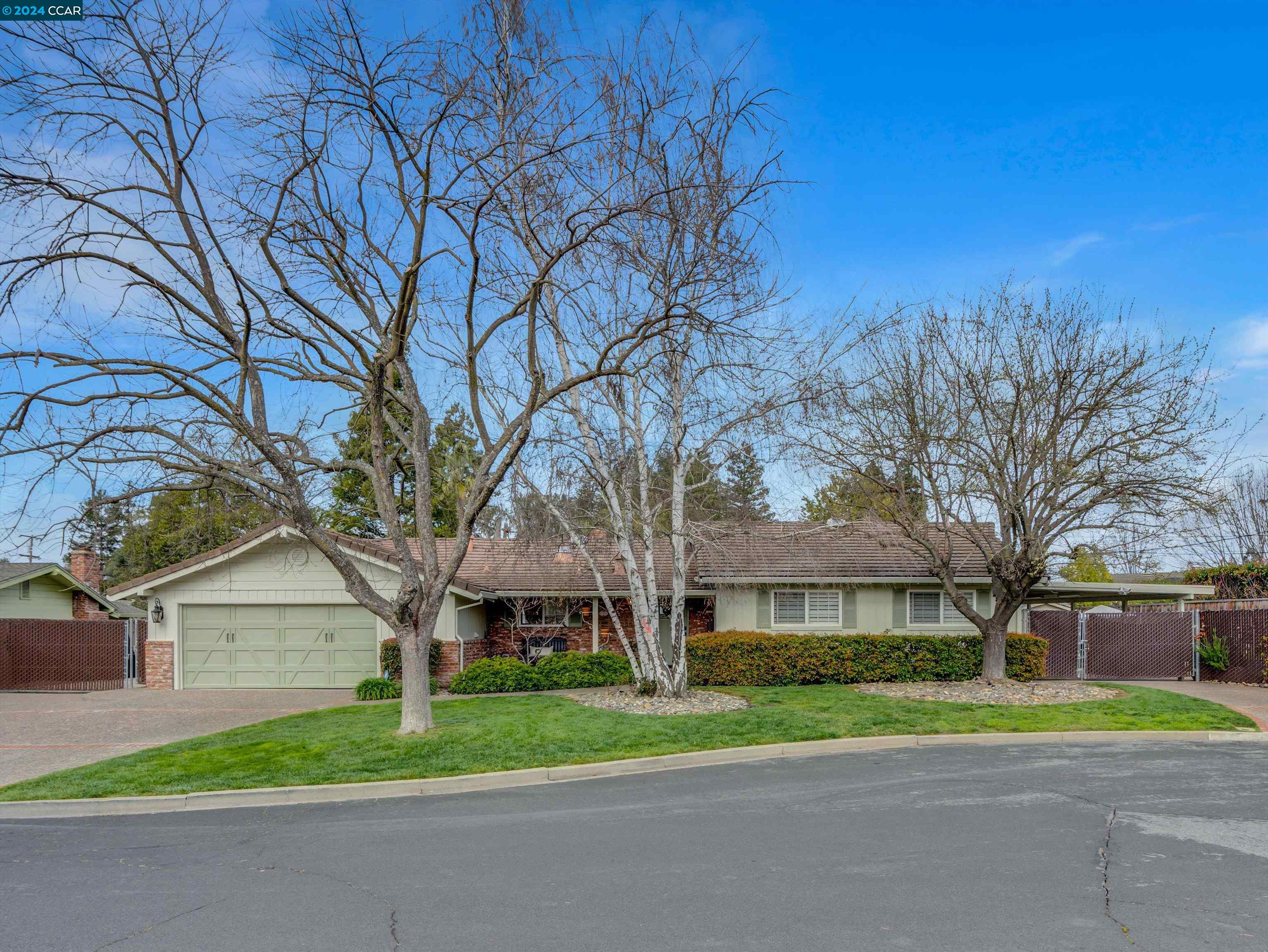 3721 Liscome Way Concord, CA 94518 - Photo 1 of 1 front view of a house with a yard