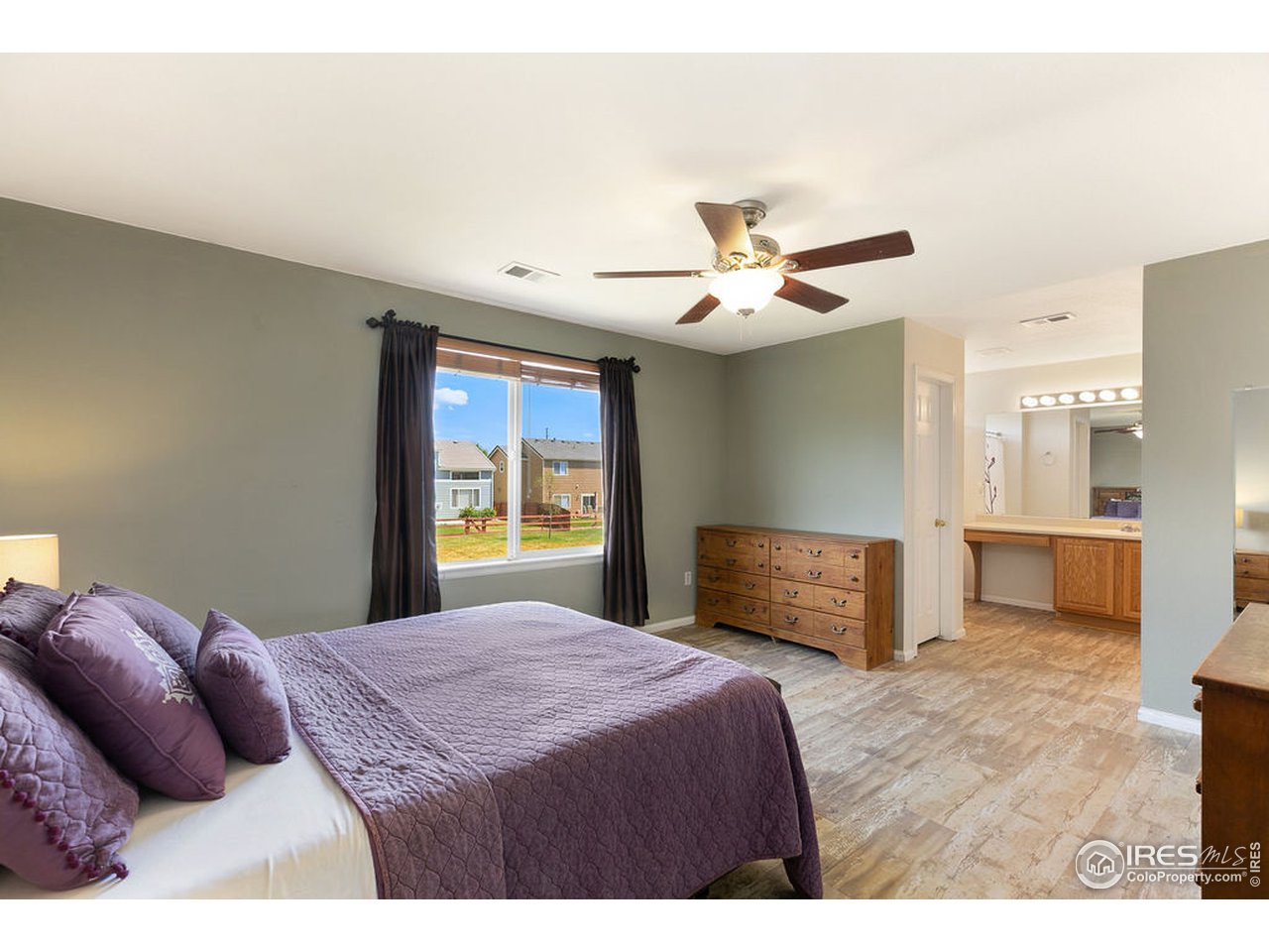 3920 Rannoch Street Fort Collins, CO 80524 - Photo 17 of 27 primary bedroom with beautiful new flooring!