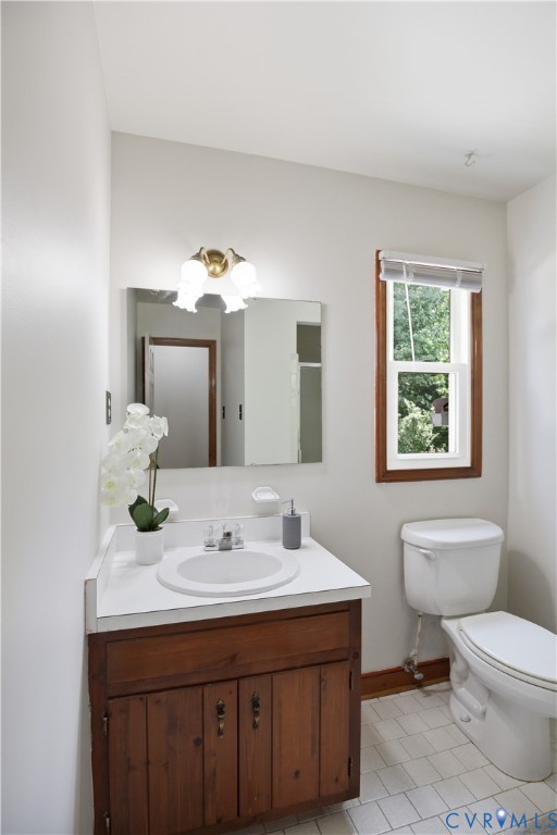3231 Ludgate Road Chester, VA 23831 - Photo 23 of 34 Bathroom featuring a wood vanity with a white coun