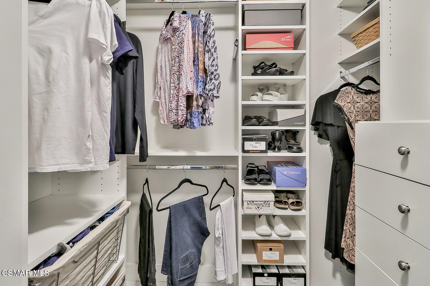 4904 Promenade Street Simi Valley, CA 93063 - Photo 42 of 63 a view of walk in closet with clothes and shoes