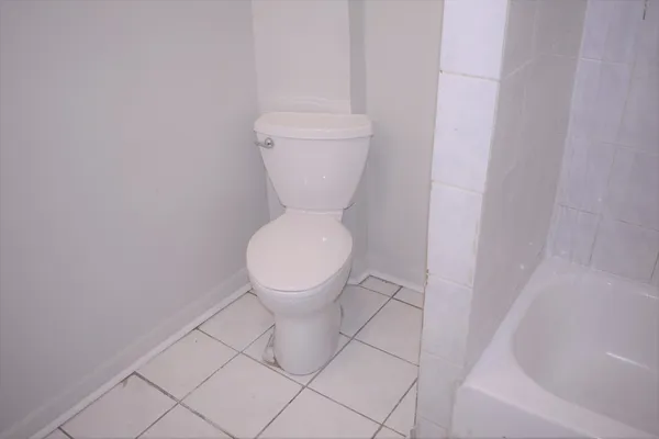 a bathroom with a toilet