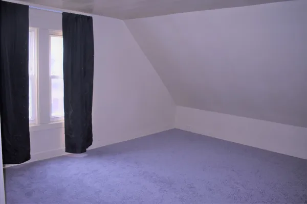 an empty room with an empty space