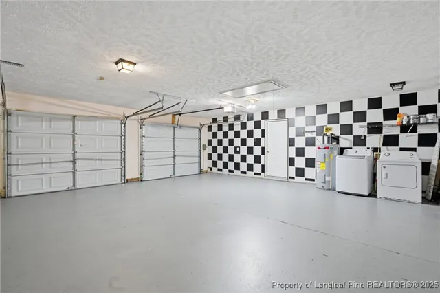 a close view of a black and white checkered floor