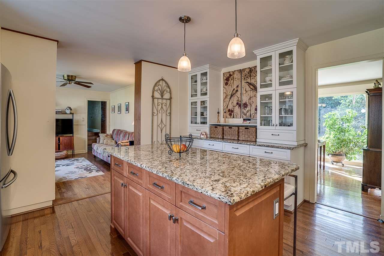 1305 Westfield Avenue Raleigh, NC 27607 - Photo 11 of 25 Lovely Granite Counter Island