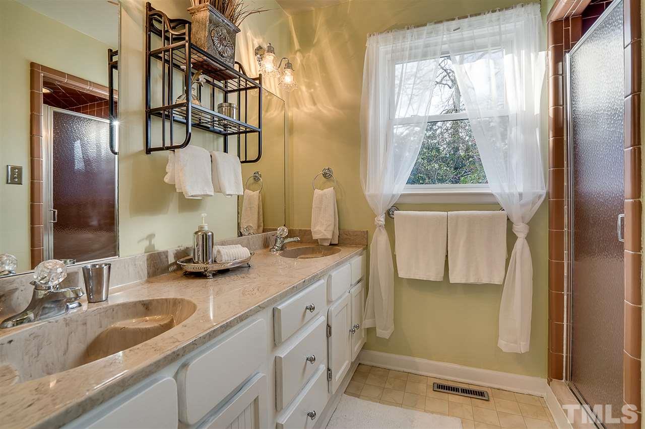 1305 Westfield Avenue Raleigh, NC 27607 - Photo 14 of 25 Master Bath with Over-size Shower