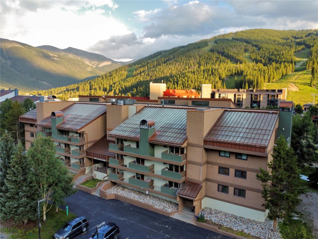 800 Copper Road, Unit 206 Copper Mountain, CO 80443 - Photo 19 of 22 an aerial view of residential houses and outdoor space