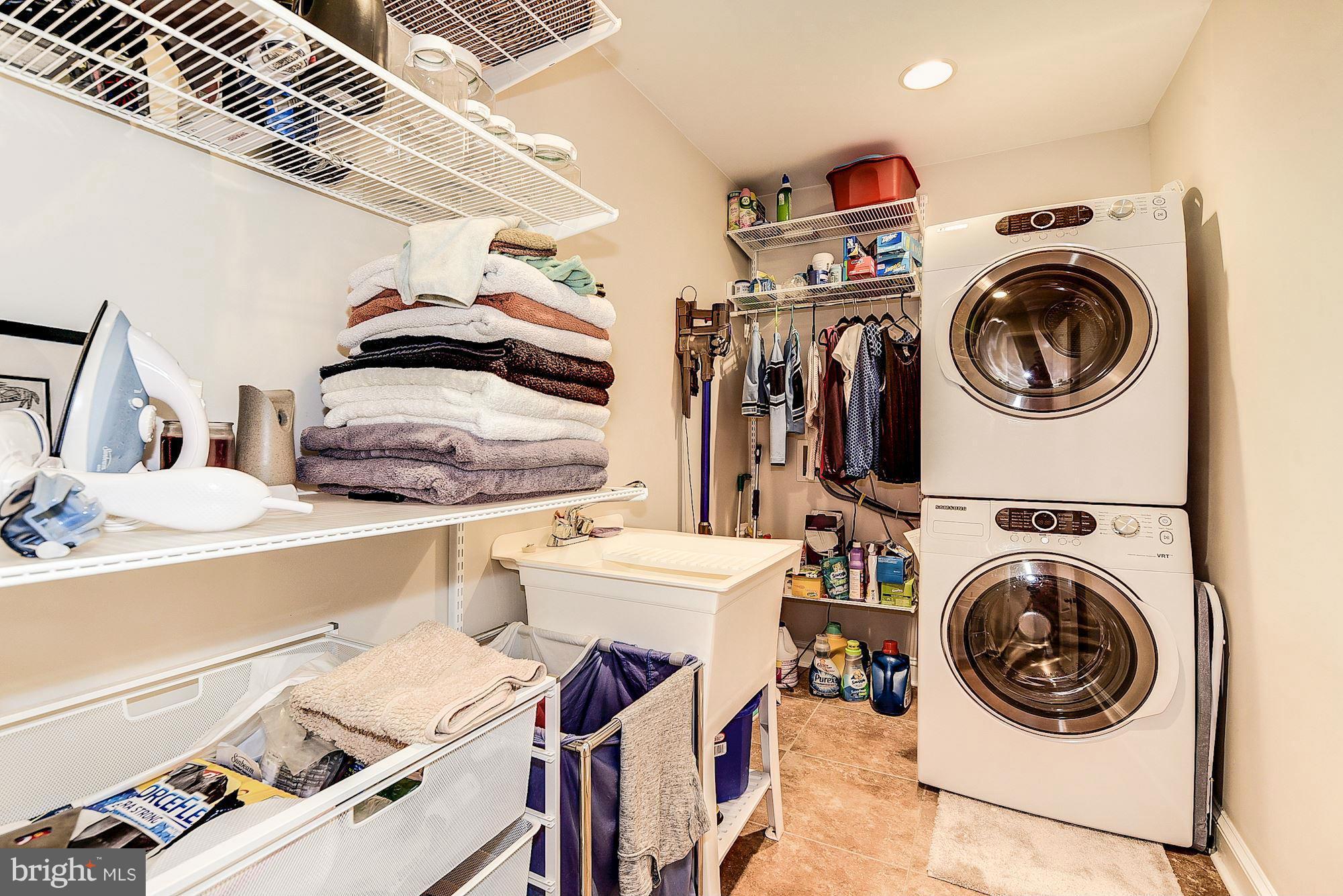 508 Apple Grove Road Silver Spring, MD 20904 - Photo 16 of 30 Laundry Room with Elfa Storage/Shelving