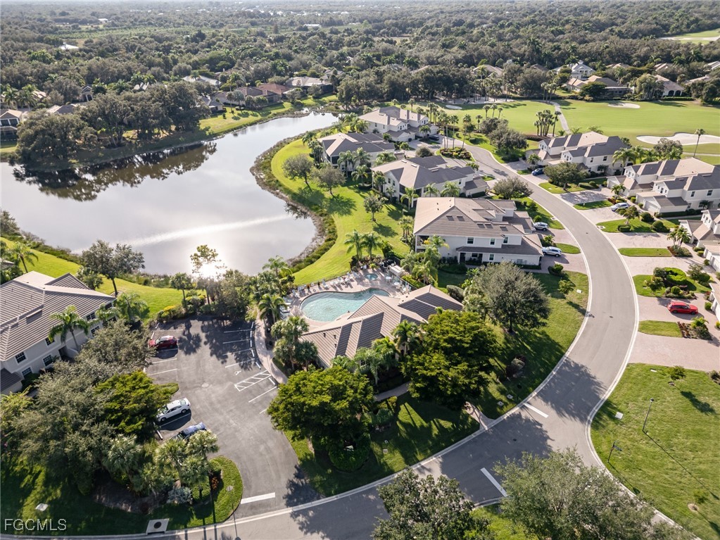 3771 Pebblebrook Ridge Court, Unit 201 Fort Myers, FL 33905 - Photo 35 of 45 an aerial view of residential houses with outdoor space