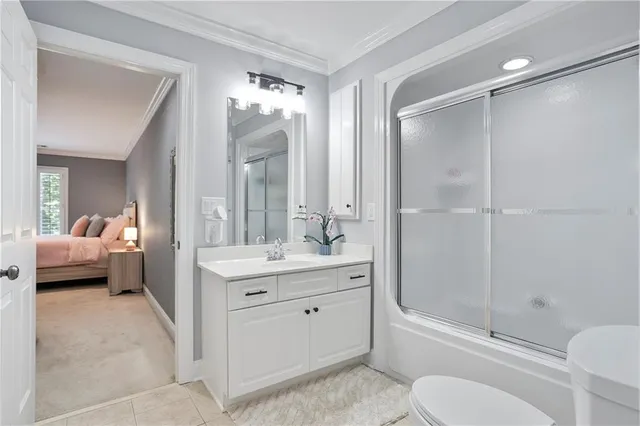 a view of a house with swimming pool and sitting area