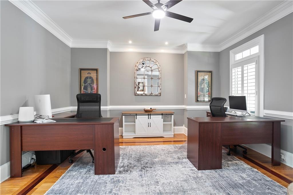 4185 Pool Road Winston, GA 30187 - Photo 10 of 51 a view of a workspace with furniture and a window
