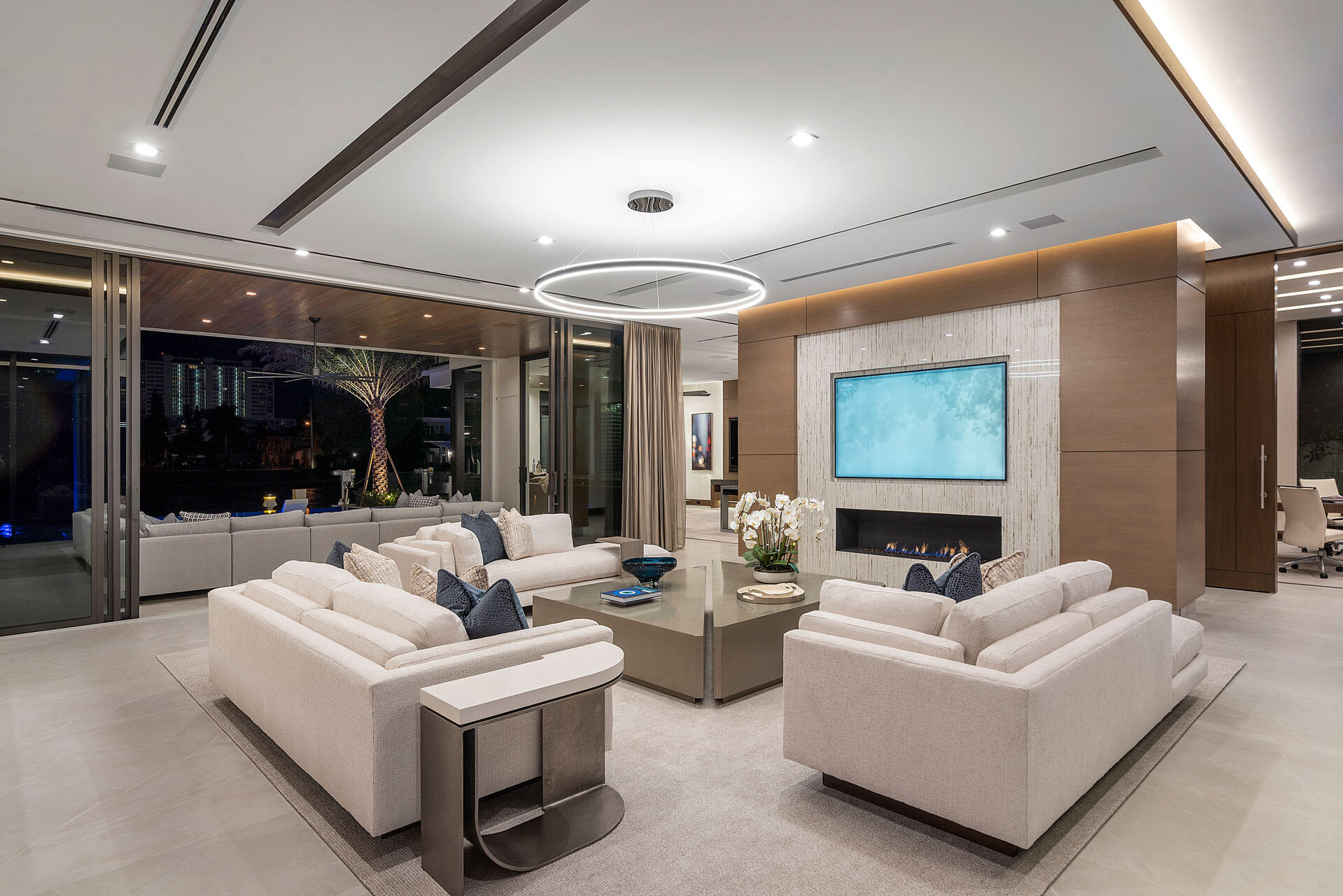 500 East Alexander Palm Road Boca Raton, FL 33432 - Photo 86 of 89 a living room with furniture and a large window