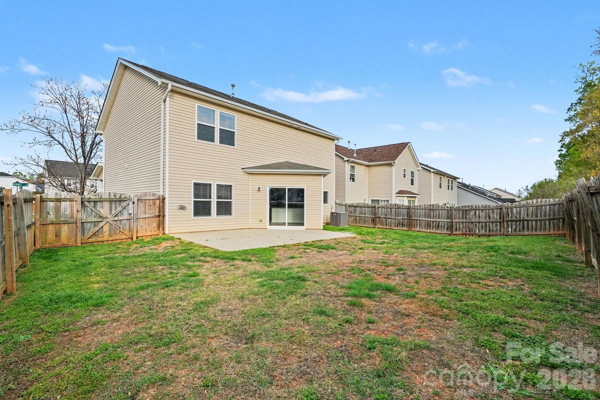 4400 Kiddle Lane Monroe, NC 28110 - Photo 27 of 28 a view of a backyard of the house