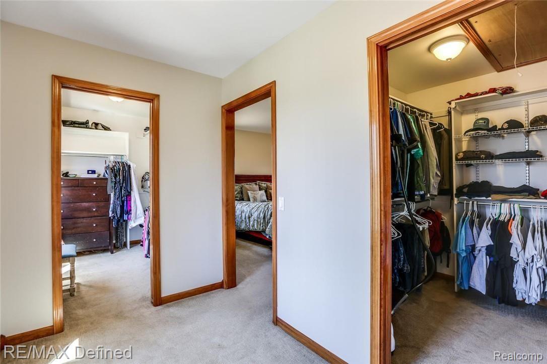 2222 Hosner Road Oxford, MI 48370 - Photo 41 of 60 Two Walk-in Closets