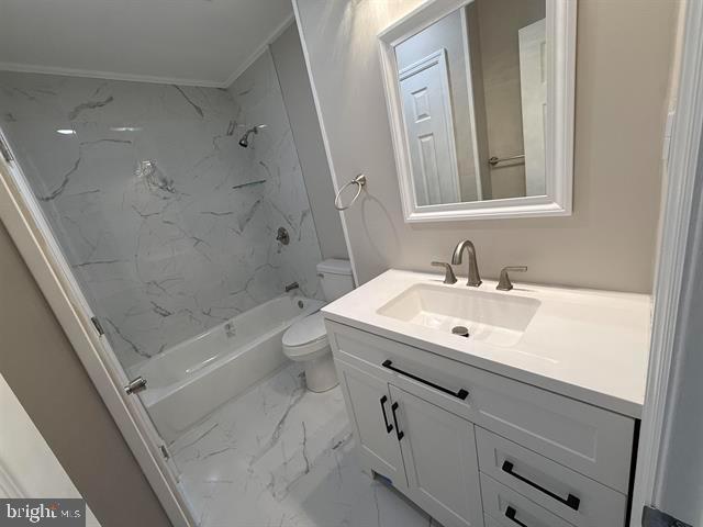 1964 East Oak Road, Unit G2 Vineland, NJ 08361 - Photo 18 of 28 a bathroom with a sink a toilet and shower