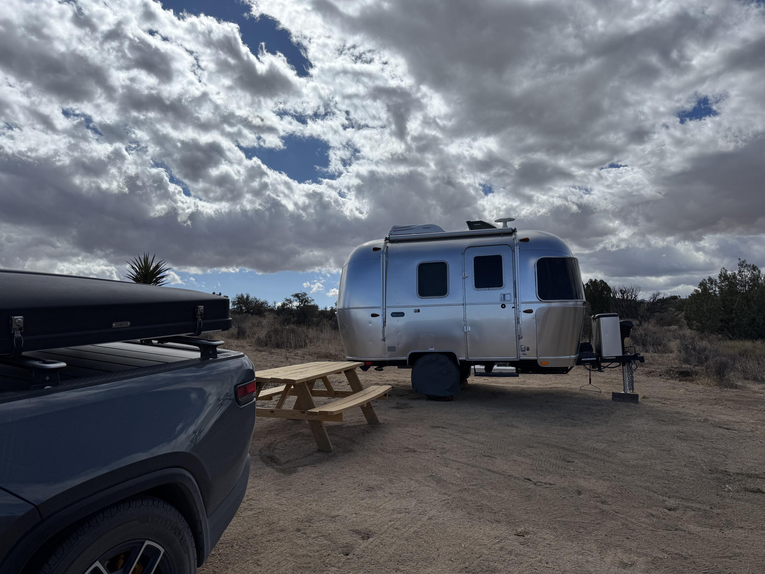 52185 Jalmar Road Yucca Valley, CA 92285 - Photo 10 of 10 a view of a terrace with a fire pit and a barbeque